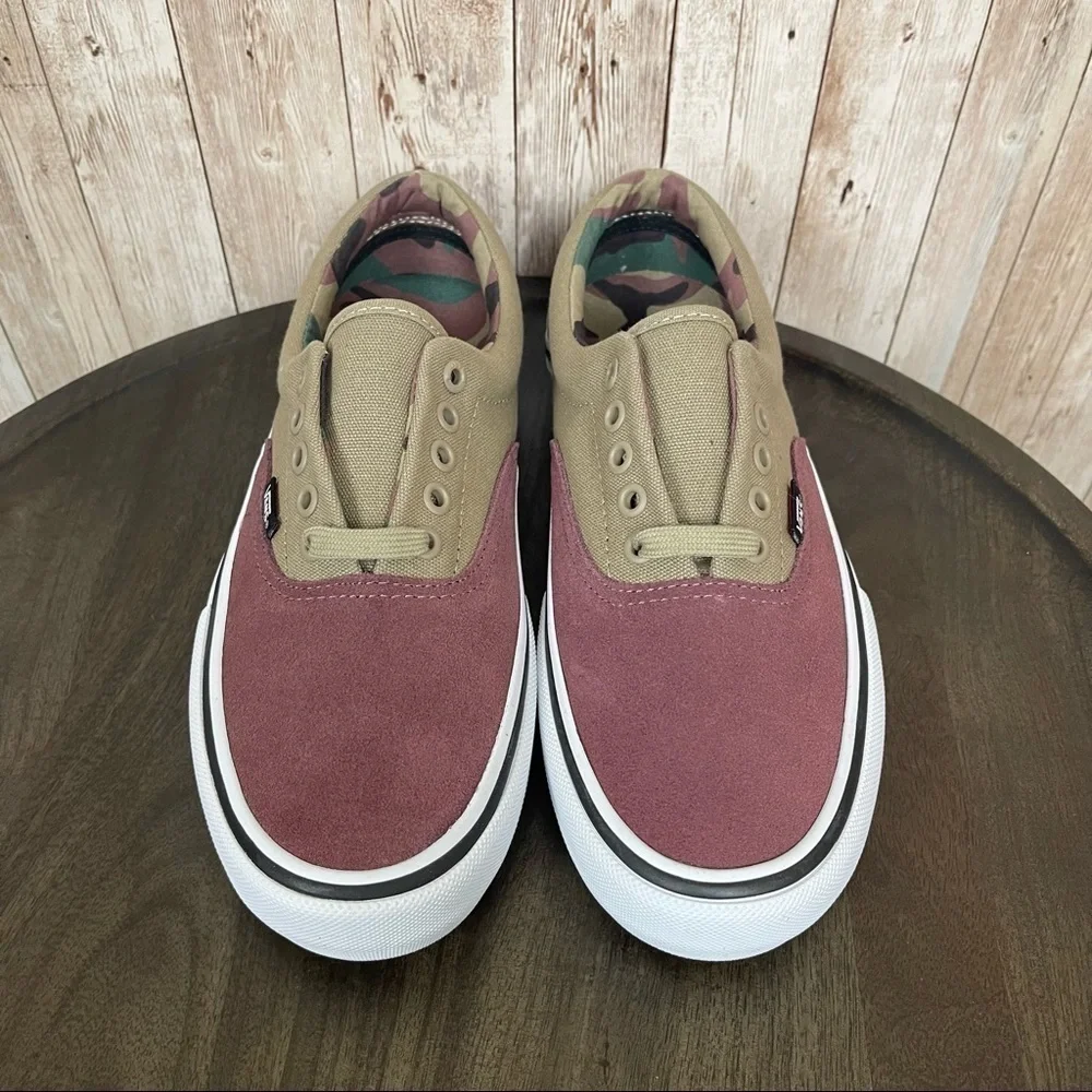 Vans Era Pro “Camo/Rose Taupe” Sneaker Size 9.5 Women
